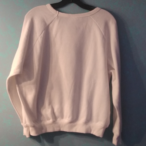 Stay Happy Graphic Sweatshirt Revolutions 33 Crewneck White - Picture 3 of 7